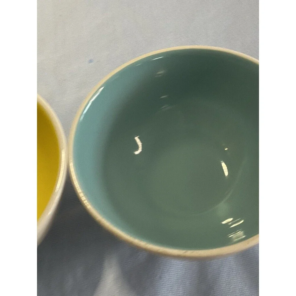 2 Rae Dunn by Magenta Artisan Collection Ceramic Bowls  